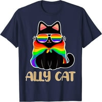 Drvo LGBT Ally Cat Budite ljubazni gay dugin dušni funny LGBTQ poklon ideja majica