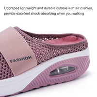 Oucaili ženske papuče bez leđa klizanje klizača za hodanje mrežaste cipele Ortopedski dijabetičar