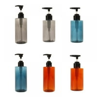Bočica za domaćinstvo Kupatilo Kupatilo Čvrsta elegantna prozirna trajna boca pumpe za sapun za sapun i šampon za gel za tuširanje
