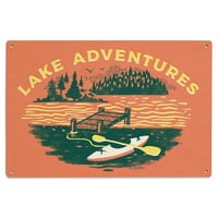 Jezero Life serije, jezerovi, pristanište za drvo zida