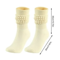 Mishuowoti čarape za muškarce i žene Kompresijske čarape Srednje visoke cijevi mjehuriće čarape Modne