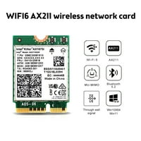 Za Intel A WiFi6e bežična mrežna kartica Bluetooth 5. tri-opseg