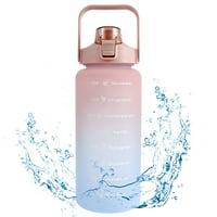 Lieonvis 2L motivacijska boca za vodu sa vodom s vremenom i kapacitetom markera BPA-free Sportska boca