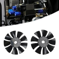 Oštrica ventilatora zraka Direktna povezana vazduhoplovna pumpa motorni ventilator za hlađenje 550W