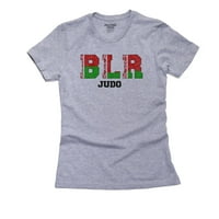 Bjelorusija Judo - Olimpijske igre - Rio - zastava Ženska pamučna siva majica