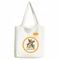 Dutch Windll Pejzažni rođendanski izraz Sack platnene torbe na ramenu