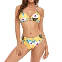 Cleance Womens kupaći kostimi plus veličine Ženski kupaći kostimi s kupaćem kostimu sa halterm kupaćem