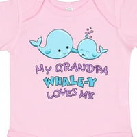 Inktastic moj djed kita-y voli me poklon dječje dječaka ili dječje djece