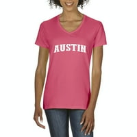 Normalno je dosadno - Ženska majica V-izrez kratki rukav, do žena Veličina 3XL - Austin