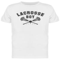 Lacrosse Boy Design Majica Muškarci -Mage by Shutterstock, muško mali