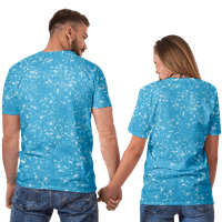 Par crtani majica Lilo & Stitch tiskani casual skrozleeve O-izrez Fahion majica za odrasla djeca