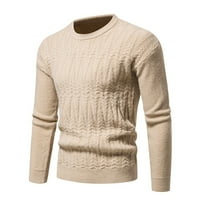 Odeerbi džemperi za muškarce jesen zimske pletene džemper swear New Youth pletiva slim fit okrugli vrat