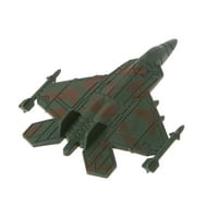 Plastični vojni avion Fighter Model Kids Simulacijska avionska igračka kolekcija Dec