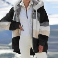 Zima spremna, moda naprijed Himyway Winter garderobe Essentials Womens Modni spajanje Zimski labavi
