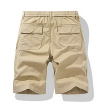 Vivianyo HD hlače za muškarce Muškarci Ležerni džepovi sa čvrstim patentnim zatvaračem džepovi elastični