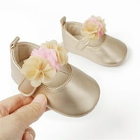 Leey-World Toddler Cipele Girls Single Cipele Cvjetne prve šetače cipele s magim sandale Princeze Cipele