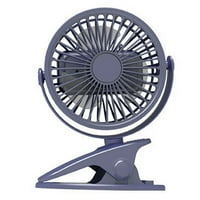 5.6 Mali ventilator sa čvrstim stezaljkom na ventilatoru idealan za uredski krevet do kuće plave boje