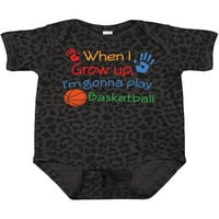 Inktastični budući košarkaš outfit poklon baby boyysuit