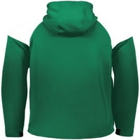 Holloway SportSwear 3xl bezgranični zip hoodie tamno zelena bijela 222584