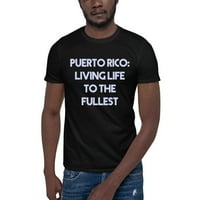 Portoriko: Životni vijek do kraja majica kratkih rukava retro stila po nedefiniranim poklonima