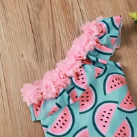 Borniu TODDLER kupaći kostim Toddler Kid Baby Girls Ruffle Print bikini jednodijelni kupaći kostimi