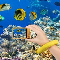 Vodootporna kamena fotoaparata za podvodnu kameru, univerzalni plutajući ručni remen za fotografsku opremu Fit sa svim kamerama žutog paketa