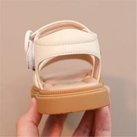 Dječje djece Dječje cipele Bowknot Štampane ravne otvorene nožne sandale Ljetni dizajn modeli Modni