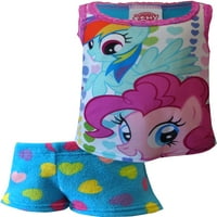 Moje male ponijem djevojke 'moj mali pony dugincow crtica i pingie pie sholica pidžama
