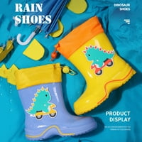 Djevojke Rain Boot Classic Dinosaur Dječji kiša kiša Gume za djecu Vodene cipele Vodootporne kišne čizme