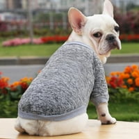 Spree topla za pse, štenad kućni ljubimac mačka toplo pulover zimski mekani džemper jaknu za male pse