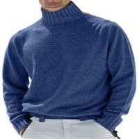 Capreze dugi rukav pulover pletenih džempera za muške džemper sa visokim izrezom Zimski topli plemenitovi