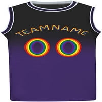 Košarkaški dres Custom Color Crash za muškarce Žene Omladinski dizajn vlastitih špakiranih štampanih