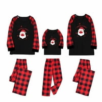 Porodica koja odgovara PJS Clearence Uklapanje božićne pidžame set za porodicu, žene muškarci djeca