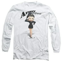 Betty Boop - Army Boop - majica s dugim rukavima - velika