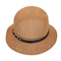 Praktično putovanje Sunhat Vanjska slamkana šeširka moda izvrsna šešir za sunčanje
