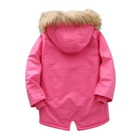 Dječji dječaci dječaka za bebe Dugi rukavi zimski obloženi kaput vodootporande debele odjeće djevojke