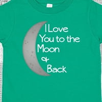 Inktastic te volim na Mjesec i nazad. Poklon mališač majica majica ili toddler djevojka