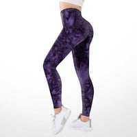Muške joge hlače tanke tiskane hlače visoke struk za ženske gamaše pri kompresionima yoga trčanje fitness