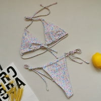 AWDENIO kupaći kostim žene Dva čista modna žena prilično čvrste i tiskane kupaće kostime Bikini Split
