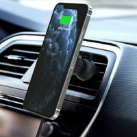 Jaspee iPhone punjač Apple bežični bijeli 15W za mjesto u automobilu iphone magnetni punjač