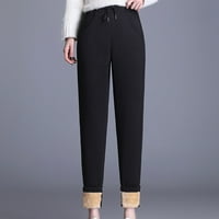 Slatke hlače za žene Trendy Dame Modni labavi Ležerne prilike plus Fleece Toplo i Fleece Sportske hlače