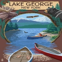 Lake George, New York, scena kanua