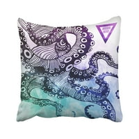 Leptir apstraktni hipster s poligonalnim dizajnom Simbol znak za tattoo bubu tamno jastučni jastuk jastuk