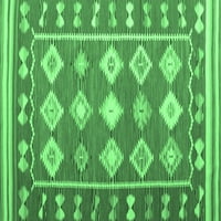 Ahgly Company Zatvoreni pravokutnik jugozapadne smaragdne zelene tepihe zelene zemlje, 6 '9 '
