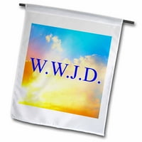 3Droza WWJD, plavi slot na SKY pozadini Sky - Zastava Vrtne