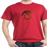 Cafepress - Tree Circle Art Crna majica - pamučna majica