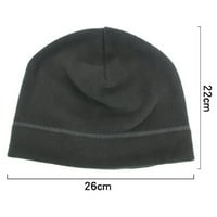Kape za žene Moda Soild Outdoor Fleece Hat Sports Hladno otporni na vjetrootporni topli šešir Chmora