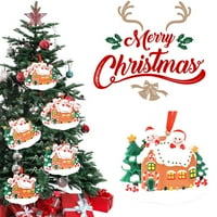 Dido božićni ukras personalizirani božićni drvca viseći privjesak za božićni dekor