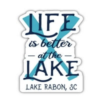 Jezero Rabon South Carolina Suvenir Vinil Decal naljepnica za veslo dizajn