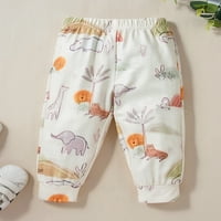 Dooleck Baby odjeća za životinje Outfit unise majica Halen Pant postavljena za spavanje novorođenčadi